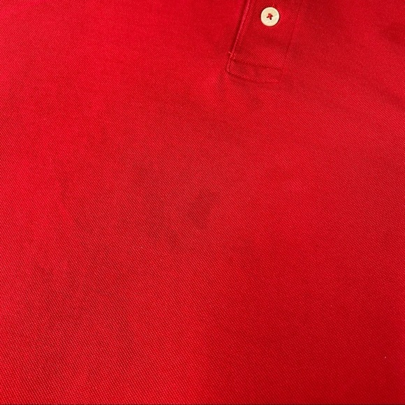 IZOD Heritage Red Polo Casual Golf Streetwear - Picture 11 of 13